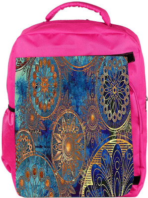 

Snoogg Eco Friendly Canvas Antique Formations Backpack Rucksack School Travel Unisex Casual Canvas Bag Bookbag Satchel 5 L Backpack(Pink)