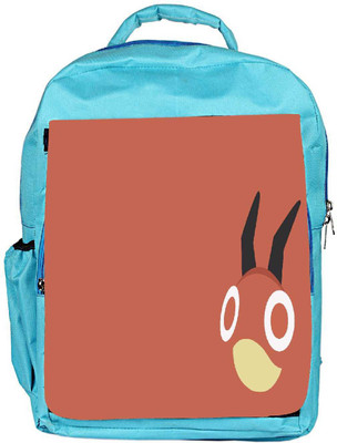 

Snoogg Eco Friendly Canvas Ledyba Designer Backpack Rucksack School Travel Unisex Casual Canvas Bag Bookbag Satchel 5 L Backpack(Blue)