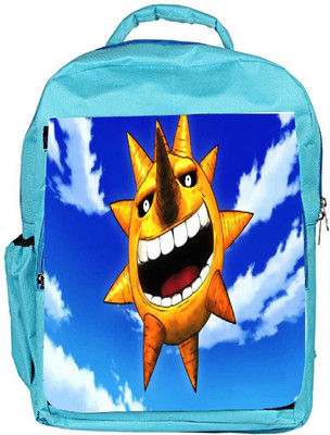 

Snoogg Eco Friendly Canvas Ugly Sun Designer Backpack Rucksack School Travel Unisex Casual Canvas Bag Bookbag Satchel 5 L Backpack(Blue)