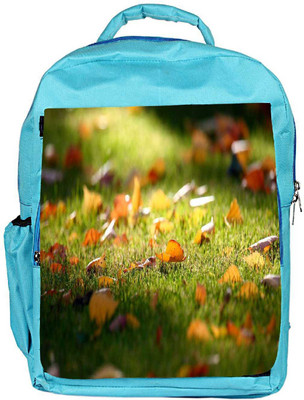 

Snoogg Eco Friendly Canvas Lake Side Forest Designer Backpack Rucksack School Travel Unisex Casual Canvas Bag Bookbag Satchel 5 L Backpack(Blue)