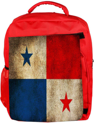 

Snoogg Eco Friendly Canvas Panama Designer Backpack Rucksack School Travel Unisex Casual Canvas Bag Bookbag Satchel 5 L Backpack(Red)
