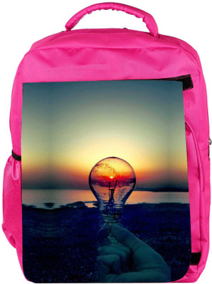 

Snoogg Eco Friendly Canvas Bubble Sight Backpack Rucksack School Travel Unisex Casual Canvas Bag Bookbag Satchel 5 L Backpack(Pink)