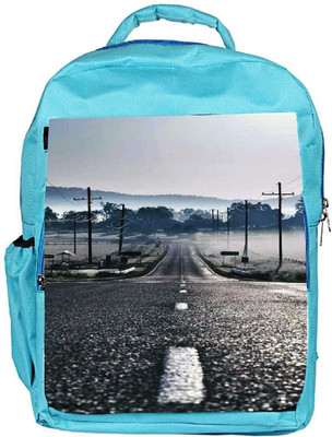 

Snoogg Eco Friendly Canvas Road To Peace Backpack Rucksack School Travel Unisex Casual Canvas Bag Bookbag Satchel 5 L Backpack(Blue)