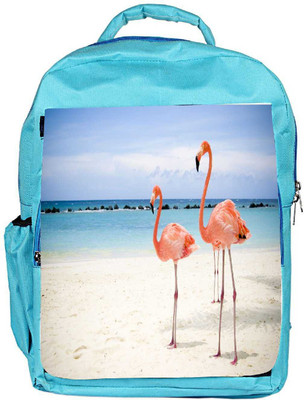 

Snoogg Eco Friendly Canvas Two Animals Designer Backpack Rucksack School Travel Unisex Casual Canvas Bag Bookbag Satchel 5 L Backpack(Blue)