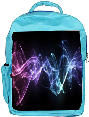 

Snoogg Eco Friendly Canvas Enegry Splash Backpack Rucksack School Travel Unisex Casual Canvas Bag Bookbag Satchel 5 L Backpack(Blue)