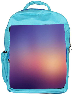 

Snoogg Eco Friendly Canvas Evening Sunset Designer Backpack Rucksack School Travel Unisex Casual Canvas Bag Bookbag Satchel 5 L Backpack(Blue)