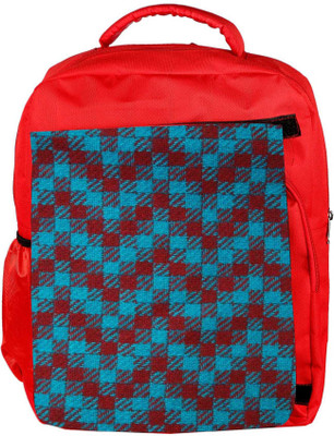 

Snoogg Eco Friendly Canvas Zig Zag Design 2375 Backpack Rucksack School Travel Unisex Casual Canvas Bag Bookbag Satchel 5 L Backpack(Red)