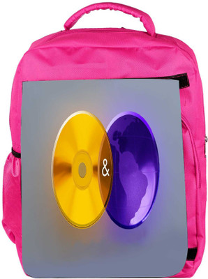 

Snoogg Eco Friendly Canvas Dvd Web Designer Backpack Rucksack School Travel Unisex Casual Canvas Bag Bookbag Satchel 5 L Backpack(Pink)