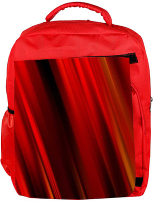 

Snoogg Eco Friendly Canvas Abstract Red Colour Designer Backpack Rucksack School Travel Unisex Casual Canvas Bag Bookbag Satchel 5 L Backpack(Red)