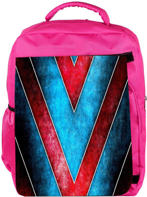

Snoogg Eco Friendly Canvas Targetron Backpack Rucksack School Travel Unisex Casual Canvas Bag Bookbag Satchel 5 L Backpack(Pink)