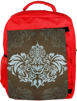 

Snoogg Eco Friendly Canvas Motif Patterns Backpack Rucksack School Travel Unisex Casual Canvas Bag Bookbag Satchel 5 L Backpack(Red)