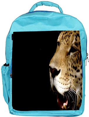 

Snoogg Eco Friendly Canvas Leopard Crying Designer Backpack Rucksack School Travel Unisex Casual Canvas Bag Bookbag Satchel 5 L Backpack(Blue)