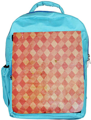 

Snoogg Eco Friendly Canvas Red Blocks Carpet Designer Backpack Rucksack School Travel Unisex Casual Canvas Bag Bookbag Satchel 5 L Backpack(Blue)