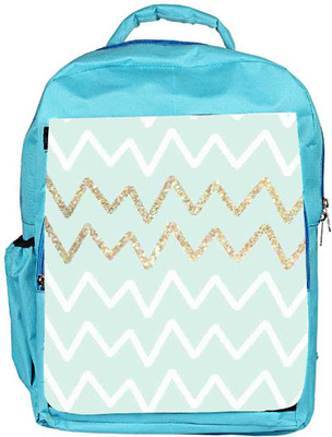 

Snoogg Eco Friendly Canvas Wavular Backpack Rucksack School Travel Unisex Casual Canvas Bag Bookbag Satchel 5 L Backpack(Blue)