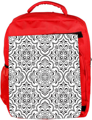 

Snoogg Eco Friendly Canvas Abstract Amazed Pattern Designer Backpack Rucksack School Travel Unisex Casual Canvas Bag Bookbag Satchel 5 L Backpack(Red)