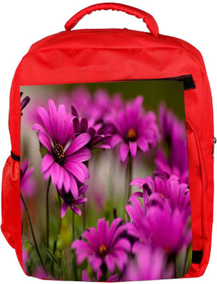 

Snoogg Eco Friendly Canvas White Flower On Tree Designer Backpack Rucksack School Travel Unisex Casual Canvas Bag Bookbag Satchel 5 L Backpack(Red)