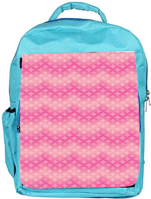 

Snoogg Eco Friendly Canvas Star Pink Circular Pattern Backpack Rucksack School Travel Unisex Casual Canvas Bag Bookbag Satchel 5 L Backpack(Blue)
