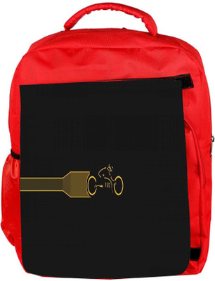 

Snoogg Eco Friendly Canvas Tron Legacy Designer Backpack Rucksack School Travel Unisex Casual Canvas Bag Bookbag Satchel 5 L Backpack(Red)