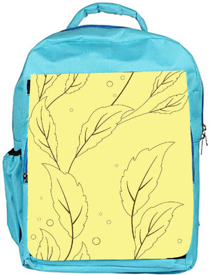 

Snoogg Eco Friendly Canvas Green Sky Designer Backpack Rucksack School Travel Unisex Casual Canvas Bag Bookbag Satchel 5 L Backpack(Blue)