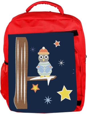 

Snoogg Eco Friendly Canvas Christmas Snow 2468 Backpack Rucksack School Travel Unisex Casual Canvas Bag Bookbag Satchel 5 L Backpack(Red)