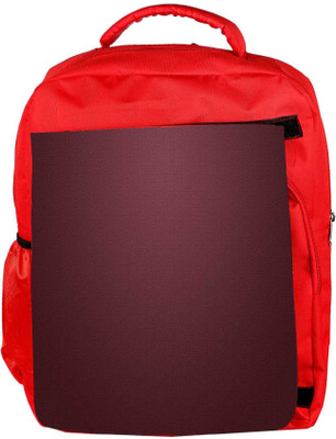 

Snoogg Eco Friendly Canvas Abstract Wall Pattern Design Designer Backpack Rucksack School Travel Unisex Casual Canvas Bag Bookbag Satchel 5 L Backpack(Red)