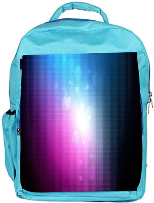 

Snoogg Eco Friendly Canvas Pink And Blue Pattern Design Designer Backpack Rucksack School Travel Unisex Casual Canvas Bag Bookbag Satchel 5 L Backpack(Blue)