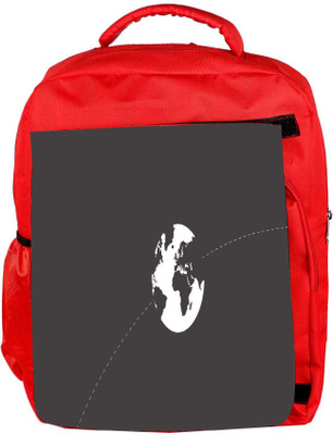 

Snoogg Eco Friendly Canvas Earth Designer Backpack Rucksack School Travel Unisex Casual Canvas Bag Bookbag Satchel 5 L Backpack(Red)