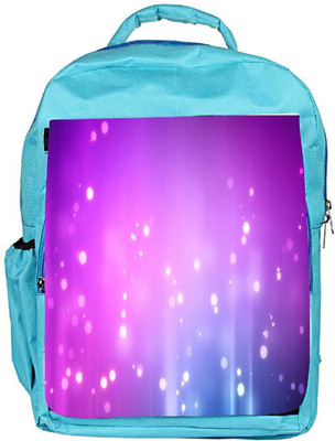 

Snoogg Eco Friendly Canvas Colorful Dots Designer Backpack Rucksack School Travel Unisex Casual Canvas Bag Bookbag Satchel 5 L Backpack(Blue)