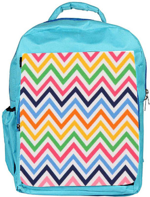 

Snoogg Eco Friendly Canvas White Space Wave Pattern 2528 Backpack Rucksack School Travel Unisex Casual Canvas Bag Bookbag Satchel 5 L Backpack(Blue)