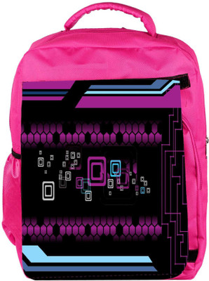 

Snoogg Eco Friendly Canvas Pink Metrics Pattern Designer Backpack Rucksack School Travel Unisex Casual Canvas Bag Bookbag Satchel 5 L Backpack(Pink)