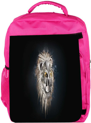 

Snoogg Eco Friendly Canvas High Resolution Designer Backpack Rucksack School Travel Unisex Casual Canvas Bag Bookbag Satchel 5 L Backpack(Pink)