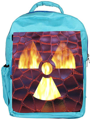 

Snoogg Eco Friendly Canvas Radioactivity Backpack Rucksack School Travel Unisex Casual Canvas Bag Bookbag Satchel 5 L Backpack(Blue)