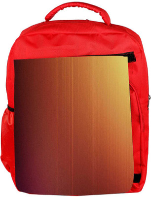 

Snoogg Eco Friendly Canvas Focsued Oranged Design Designer Backpack Rucksack School Travel Unisex Casual Canvas Bag Bookbag Satchel 5 L Backpack(Red)