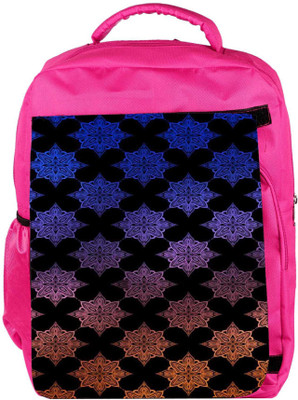 

Snoogg Eco Friendly Canvas Motif Black Shaded 2418 Backpack Rucksack School Travel Unisex Casual Canvas Bag Bookbag Satchel 5 L Backpack(Pink)