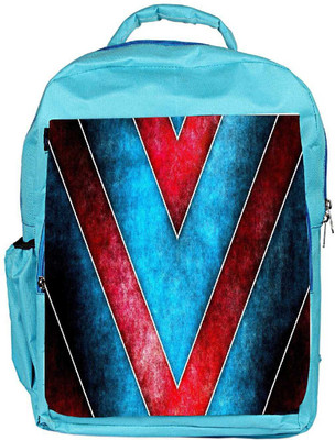 

Snoogg Eco Friendly Canvas Targetron Backpack Rucksack School Travel Unisex Casual Canvas Bag Bookbag Satchel 5 L Backpack(Blue)