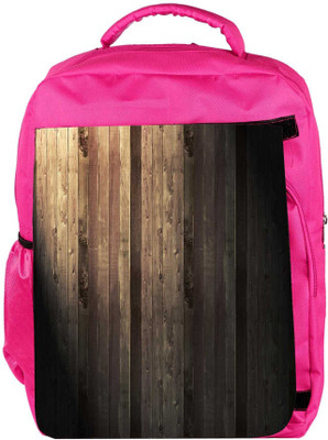 

Snoogg Eco Friendly Canvas Abstract Metallic Wood Designer Backpack Rucksack School Travel Unisex Casual Canvas Bag Bookbag Satchel 5 L Backpack(Pink)