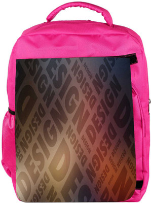 

Snoogg Eco Friendly Canvas Design Designer Backpack Rucksack School Travel Unisex Casual Canvas Bag Bookbag Satchel 5 L Backpack(Pink)