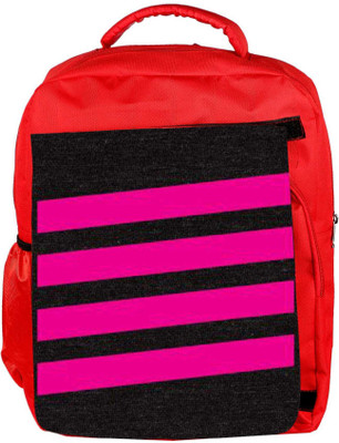 

Snoogg Eco Friendly Canvas Simple Pink 2905 Backpack Rucksack School Travel Unisex Casual Canvas Bag Bookbag Satchel 5 L Backpack(Red)