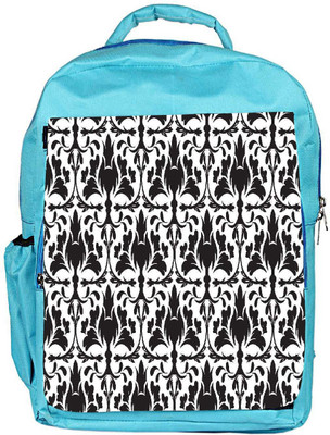 

Snoogg Eco Friendly Canvas Big Floral Pattern Designer Backpack Rucksack School Travel Unisex Casual Canvas Bag Bookbag Satchel 5 L Backpack(Blue)