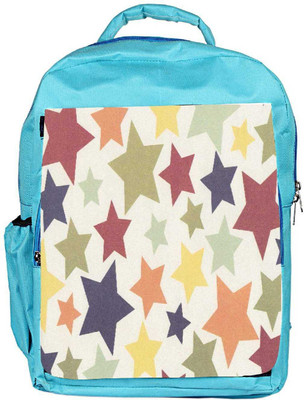 

Snoogg Eco Friendly Canvas Colorful Stars 2608 Backpack Rucksack School Travel Unisex Casual Canvas Bag Bookbag Satchel 5 L Backpack(Blue)