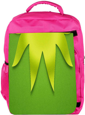 

Snoogg Eco Friendly Canvas The Frog 2652 Backpack Rucksack School Travel Unisex Casual Canvas Bag Bookbag Satchel 5 L Backpack(Pink)