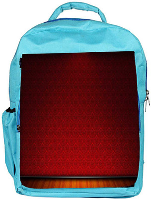

Snoogg Eco Friendly Canvas Red Wall Patter Design Designer Backpack Rucksack School Travel Unisex Casual Canvas Bag Bookbag Satchel 5 L Backpack(Blue)