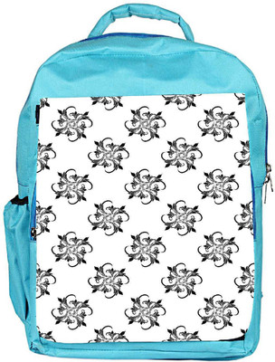 

Snoogg Eco Friendly Canvas Abstract Pattern Grey Designer Backpack Rucksack School Travel Unisex Casual Canvas Bag Bookbag Satchel 5 L Backpack(Blue)