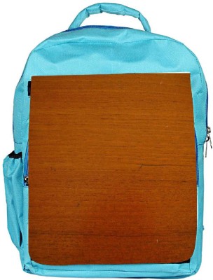 

Snoogg Eco Friendly Canvas Plain Brown Designer Backpack Rucksack School Travel Unisex Casual Canvas Bag Bookbag Satchel 5 L Backpack(Blue)