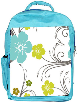 

Snoogg Eco Friendly Canvas Colorful Fish Designer Backpack Rucksack School Travel Unisex Casual Canvas Bag Bookbag Satchel 5 L Backpack(Blue)