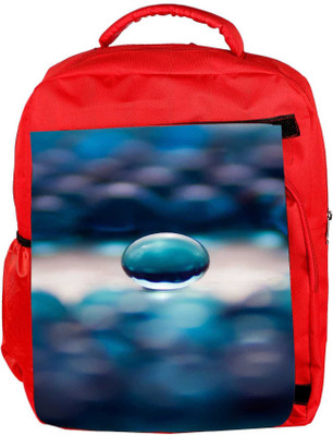 

Snoogg Eco Friendly Canvas Ball Marbel Dark Ultra Designer Backpack Rucksack School Travel Unisex Casual Canvas Bag Bookbag Satchel 5 L Backpack(Red)