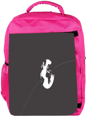 

Snoogg Eco Friendly Canvas Earth Designer Backpack Rucksack School Travel Unisex Casual Canvas Bag Bookbag Satchel 5 L Backpack(Pink)