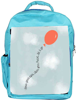 

Snoogg Eco Friendly Canvas Let It Go Backpack Rucksack School Travel Unisex Casual Canvas Bag Bookbag Satchel 5 L Backpack(Blue)