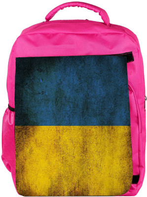 

Snoogg Eco Friendly Canvas Dirty Flag Versionzero Designer Backpack Rucksack School Travel Unisex Casual Canvas Bag Bookbag Satchel 5 L Backpack(Pink)
