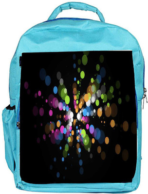 

Snoogg Eco Friendly Canvas Circulo Explosao Colorida Designer Backpack Rucksack School Travel Unisex Casual Canvas Bag Bookbag Satchel 5 L Backpack(Blue)